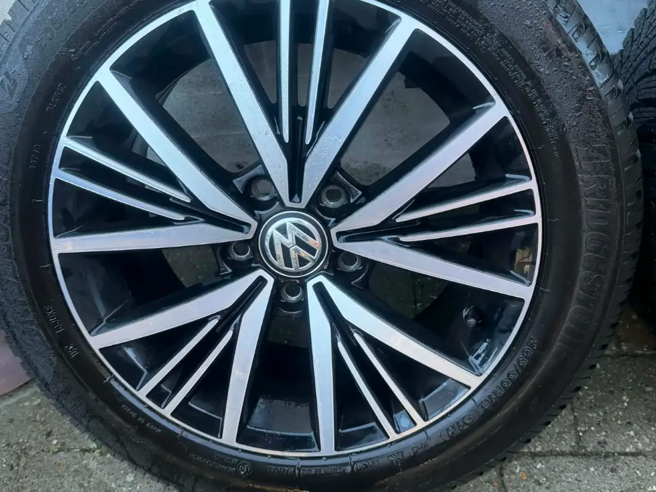 Billede 11 - Vw vinterdæk med Alufælge