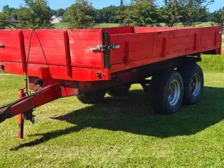 Tipvogn 10T Boogie m. bremser