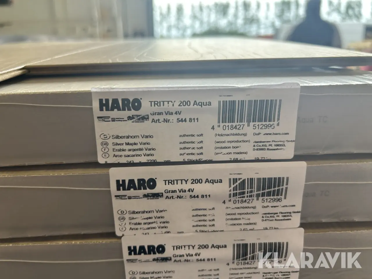 Billede 5 - Laminatgulv Haro Silver Maple Vario 96m2