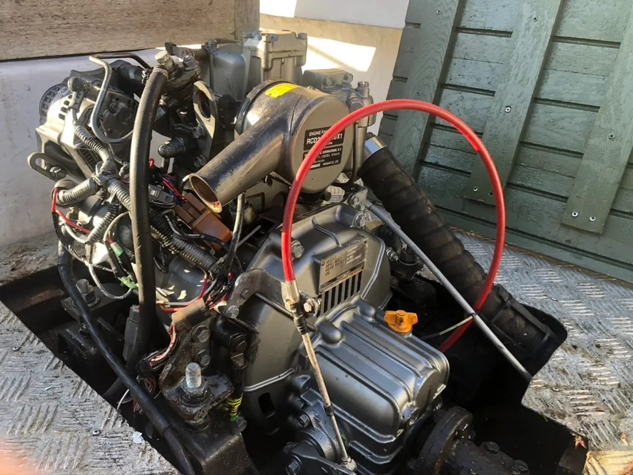Billede 5 - Damjolle med Yanmar 1GM10 motor er 6 år gammel