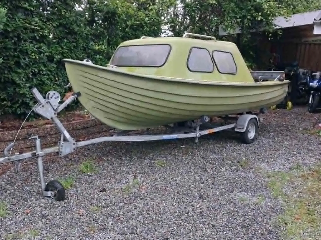 Billede 1 - Dejlig Jante-båd med 10 hk Mercury og trailer sælg
