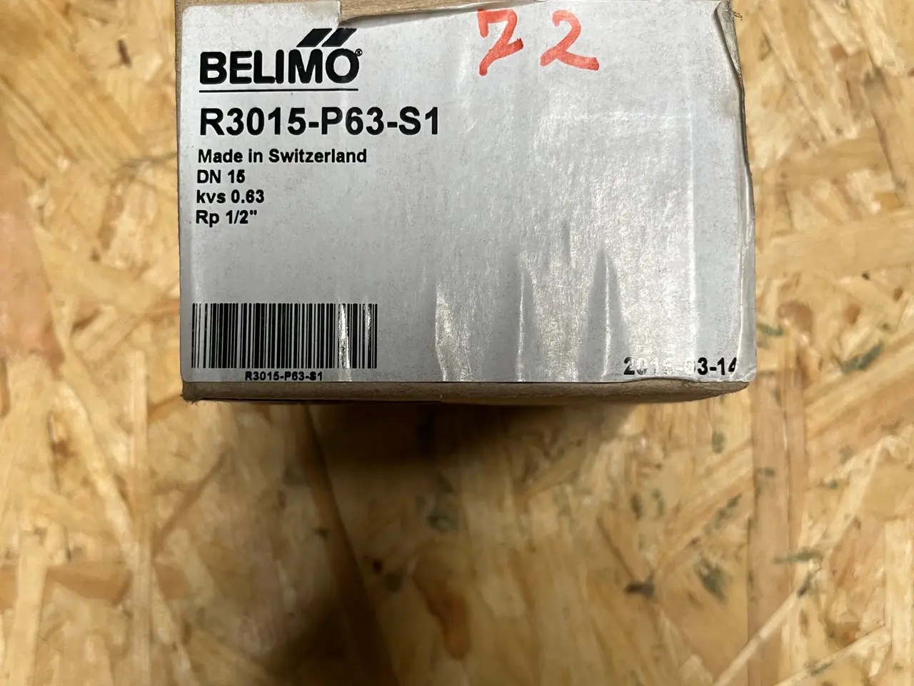 Billede 4 - Belimo LR230AX-SR aktuator med 3-vejs ventil