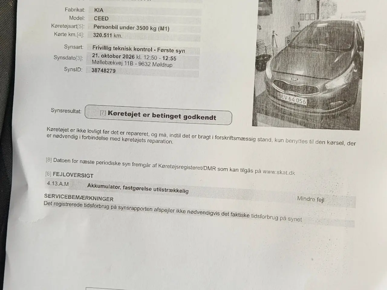 Billede 9 - Kia ceed 1.6 diesel 2013 nysynet 