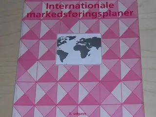 INTERNATIONALE MARKEDSFØRINGSPLANER