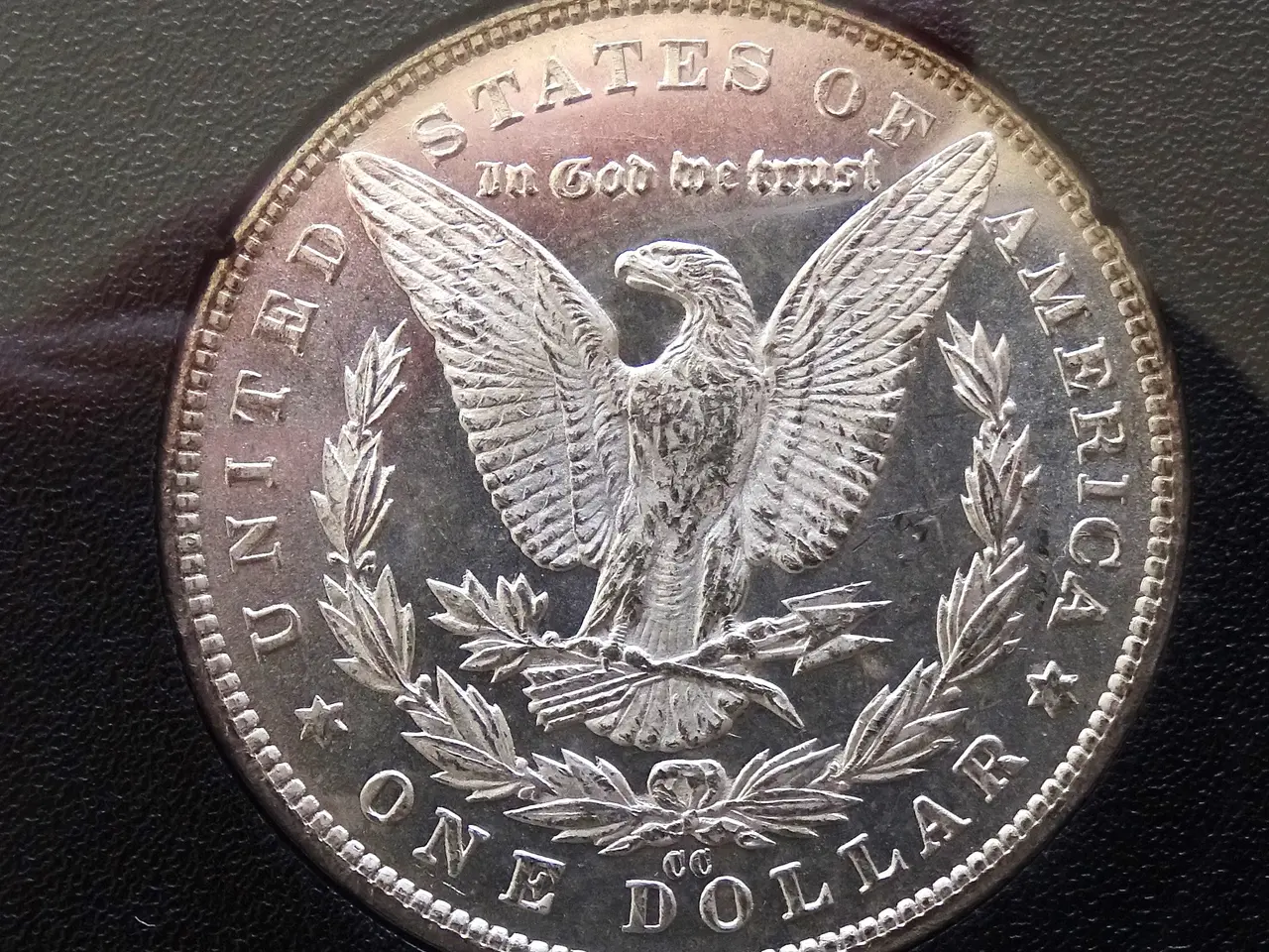 Billede 1 - USA Morgan dollar 1881 CC