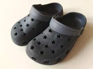 Blå Crocs loke-a-like str. 28