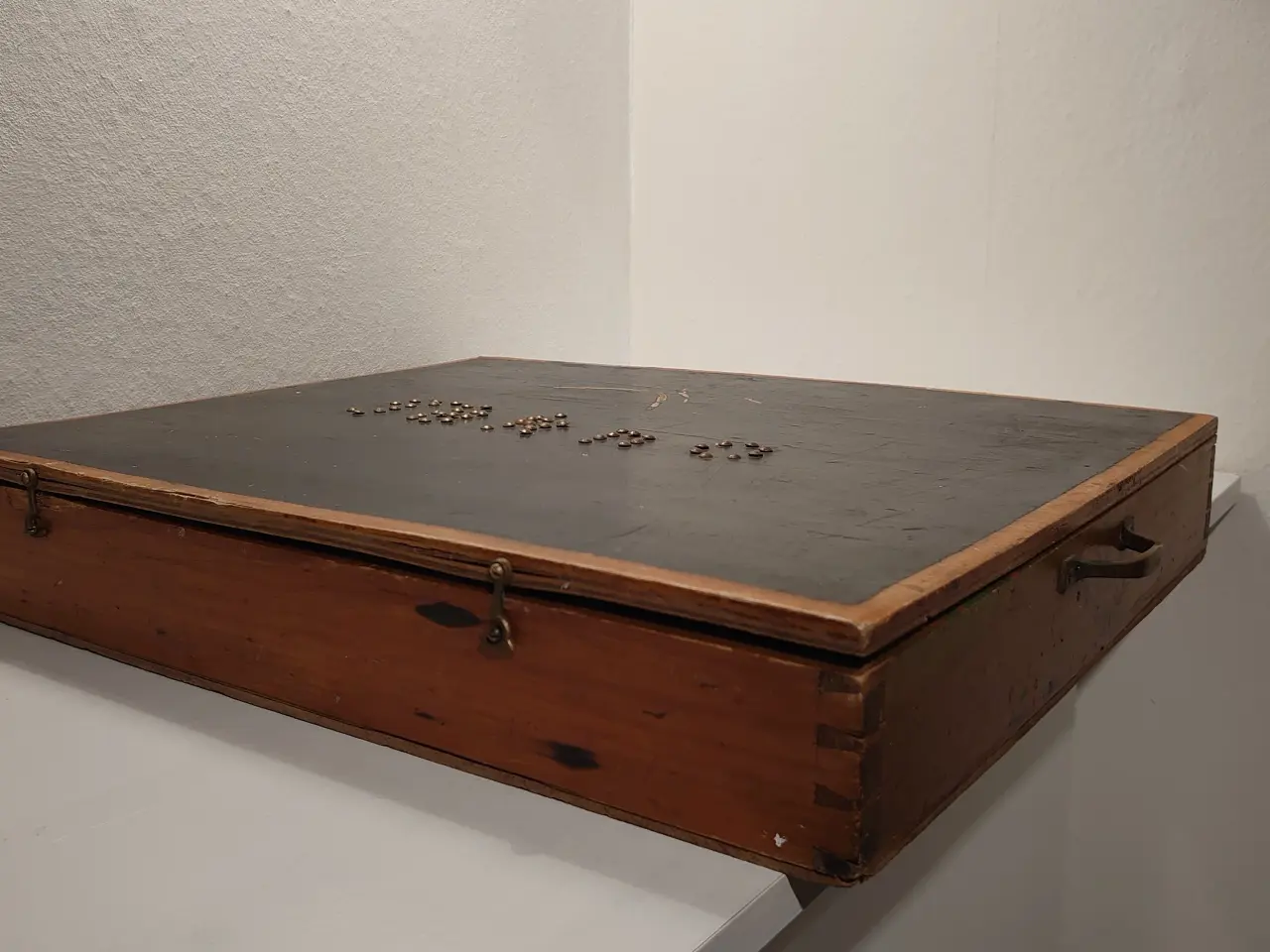 Billede 3 - Tekno:Stor original kasse fra 1950´erne u. indhold