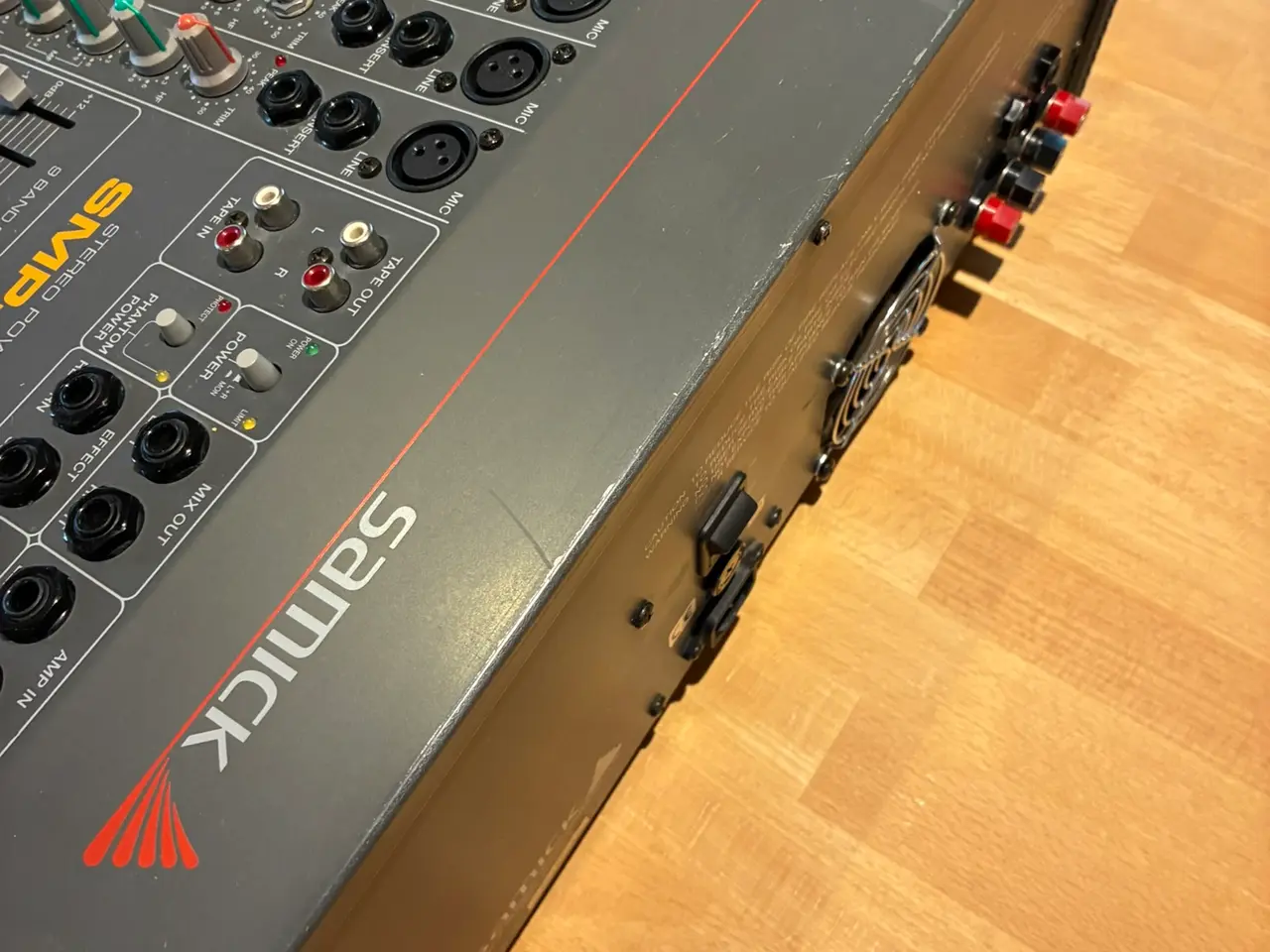 Billede 7 - Samick SMP-908/2 mixerpult med indbygget forstærke