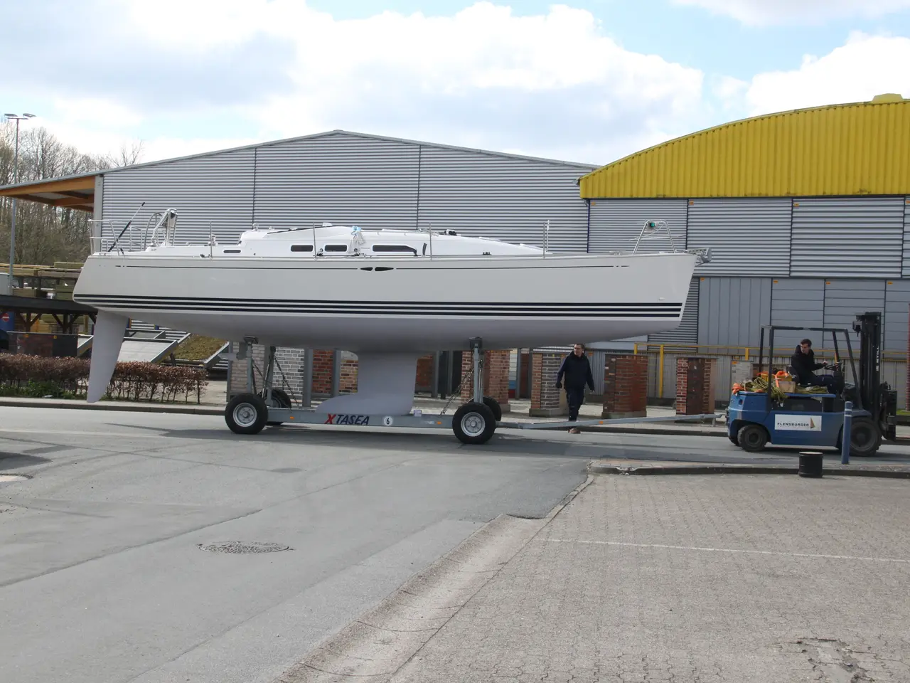 Billede 1 - Harbeck WT 80 trailer til sejlbåd