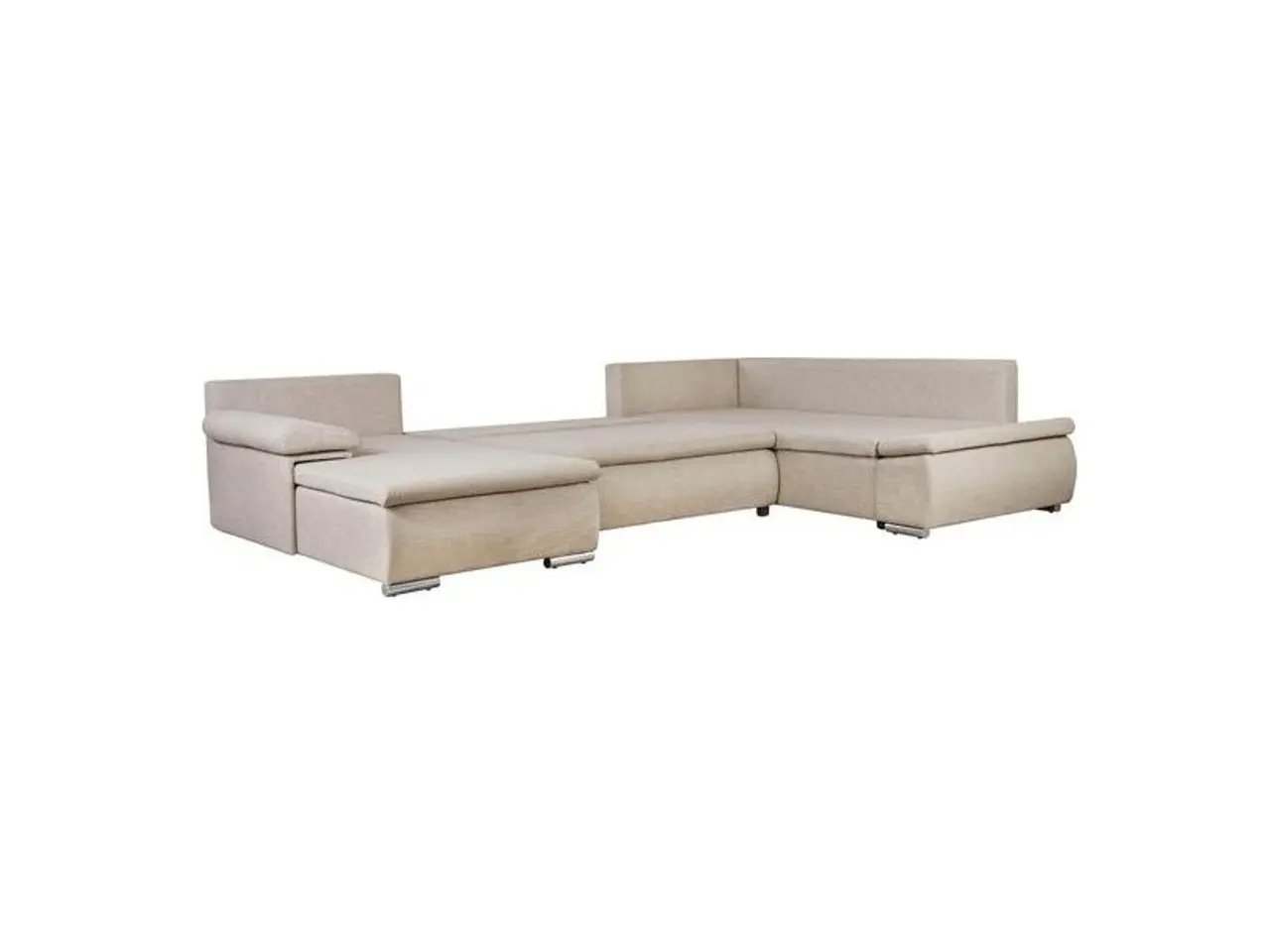 Billede 5 - Romo U-Sofa Vesntrevendt - integreret sovefunktion