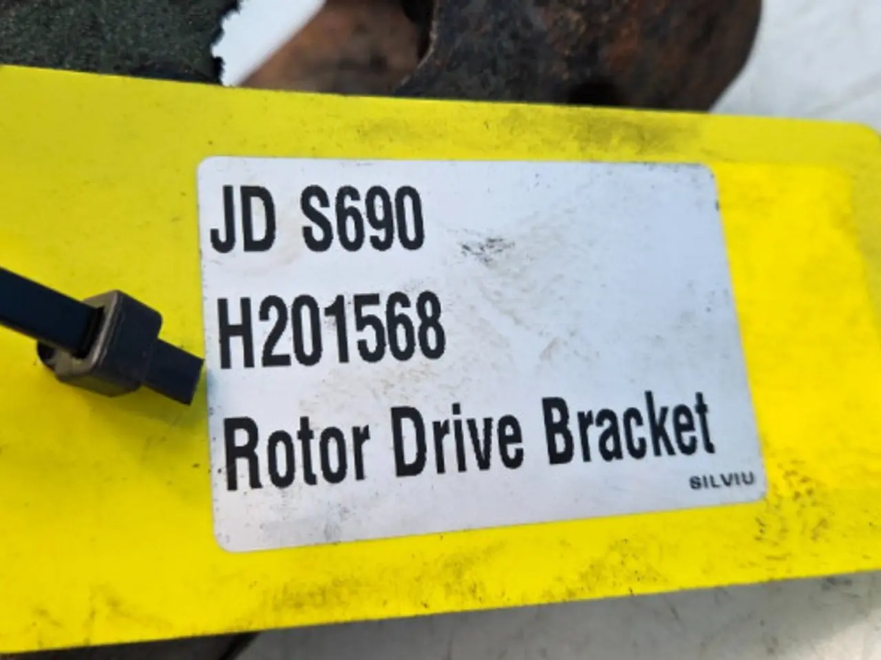 Billede 3 - John Deere S690 Beslag H201568