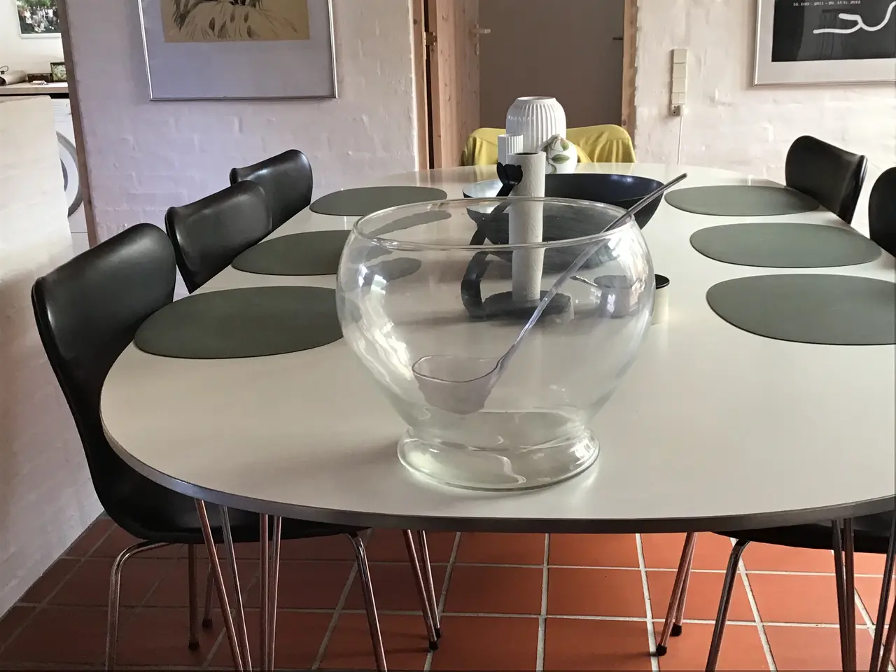 Billede 1 - Stor glasbowle