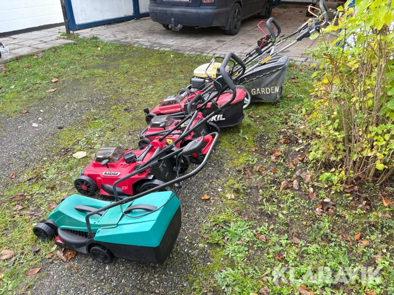 Billede 5 - Græsslåmaskiner Garden, Skil, Mitsutomo, Bosch - 5 styk