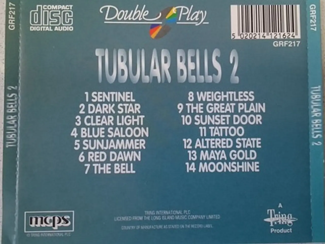 Billede 3 - Ray Hedges – Tubular Bells 2 – CD