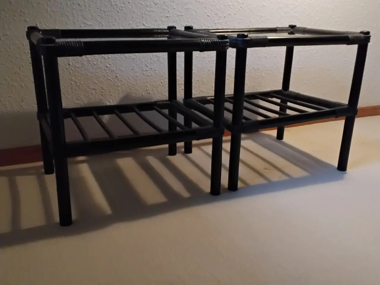Billede 4 - Bambus sengegavl samt 2 sengeborde vintage