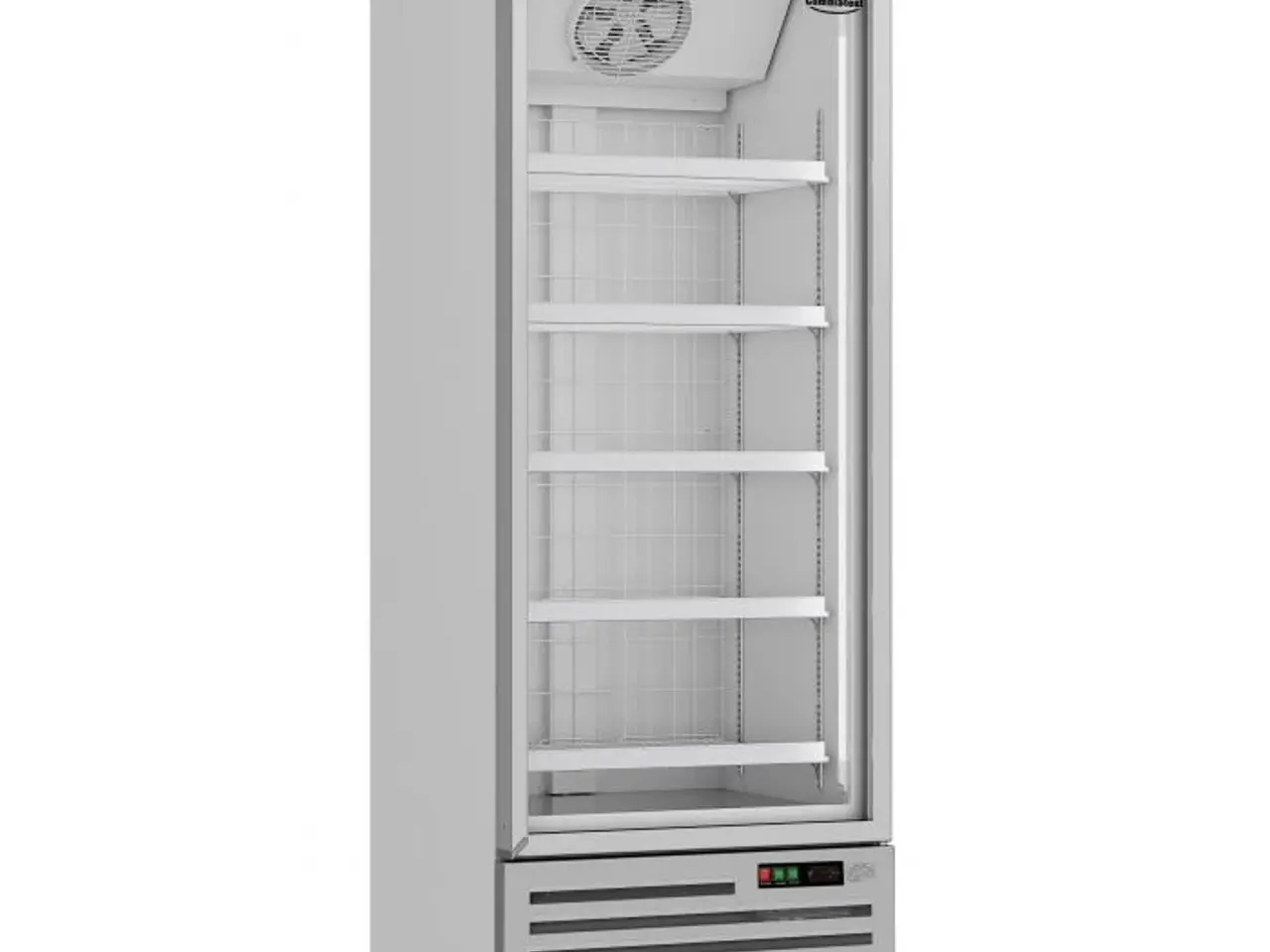 Billede 1 - Displayfryseskab 600 L – grå – B750 xD710 xH199mm