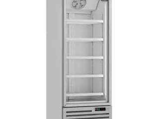 Displayfryseskab 600 L – grå – B750 xD710 xH199mm