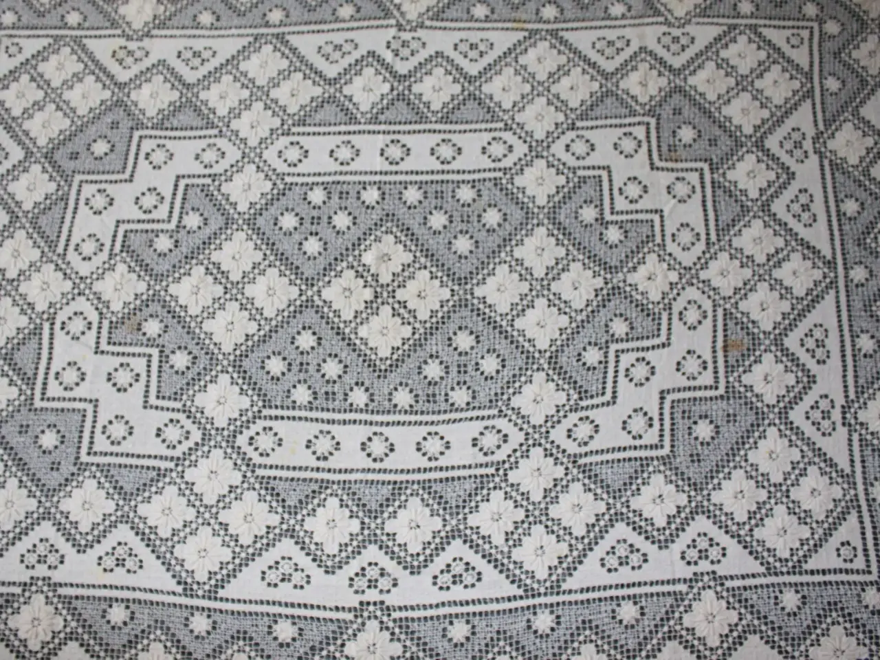 Billede 5 - Hvid dug 108 x 152 cm