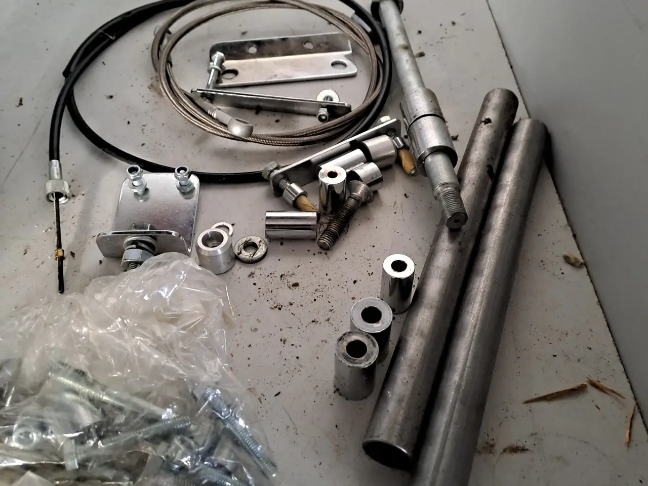 Billede 4 - Lang forgaffel til Yamaha XV 535