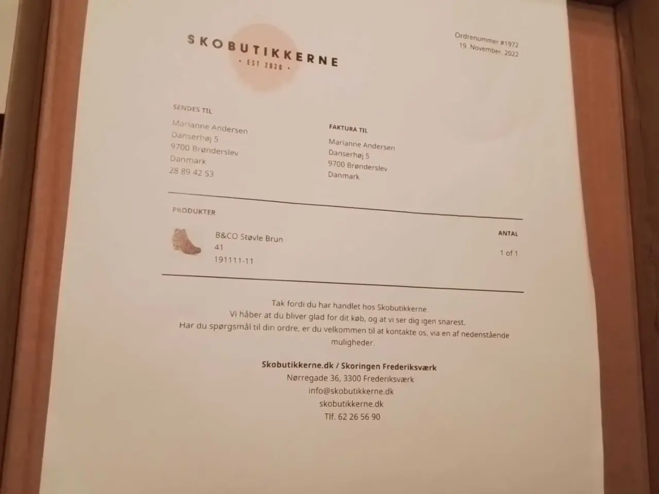 Billede 2 - Støvletter fra B&CO str. 41 NYE!