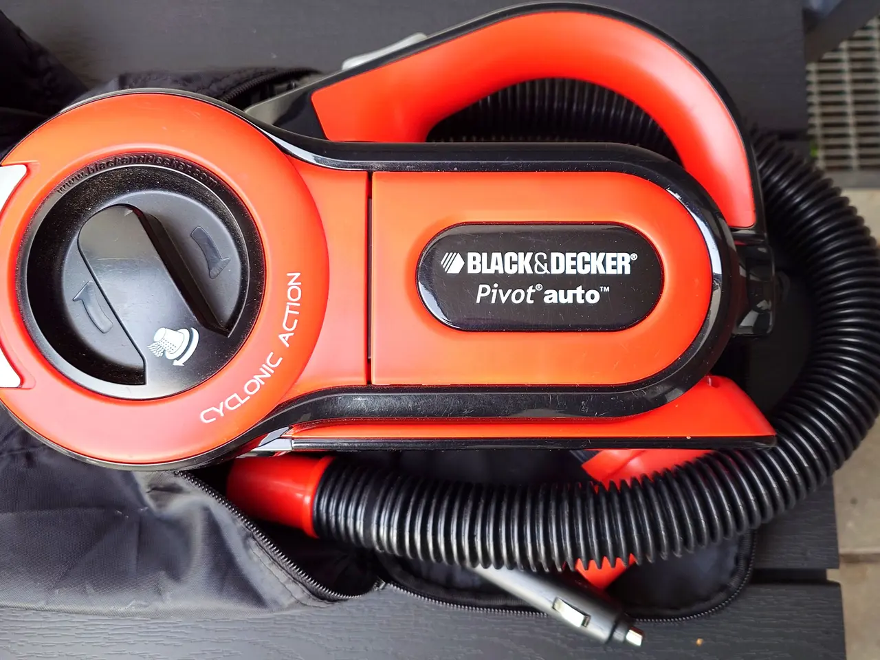 Billede 3 - Black Decker Pivot Auto 12V håndstøvsuger til bil