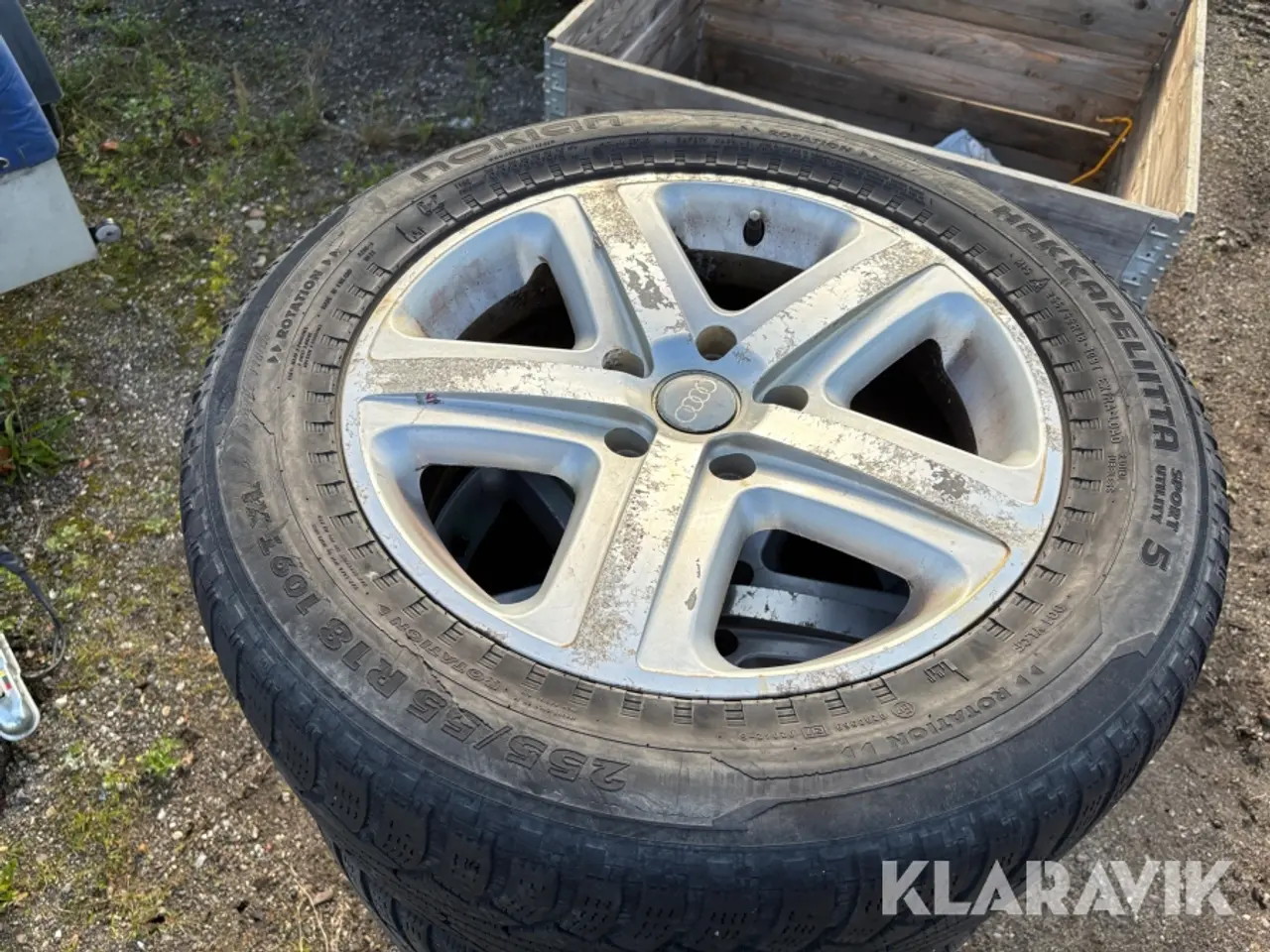 Billede 7 - Vinterhjul Nokian Hakkapelitta - 4 styk (Audi)