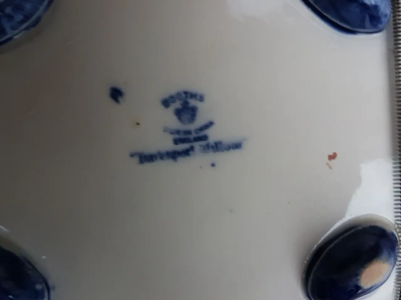 Billede 2 - Antik skål i Willow. Engelsk porcelæn