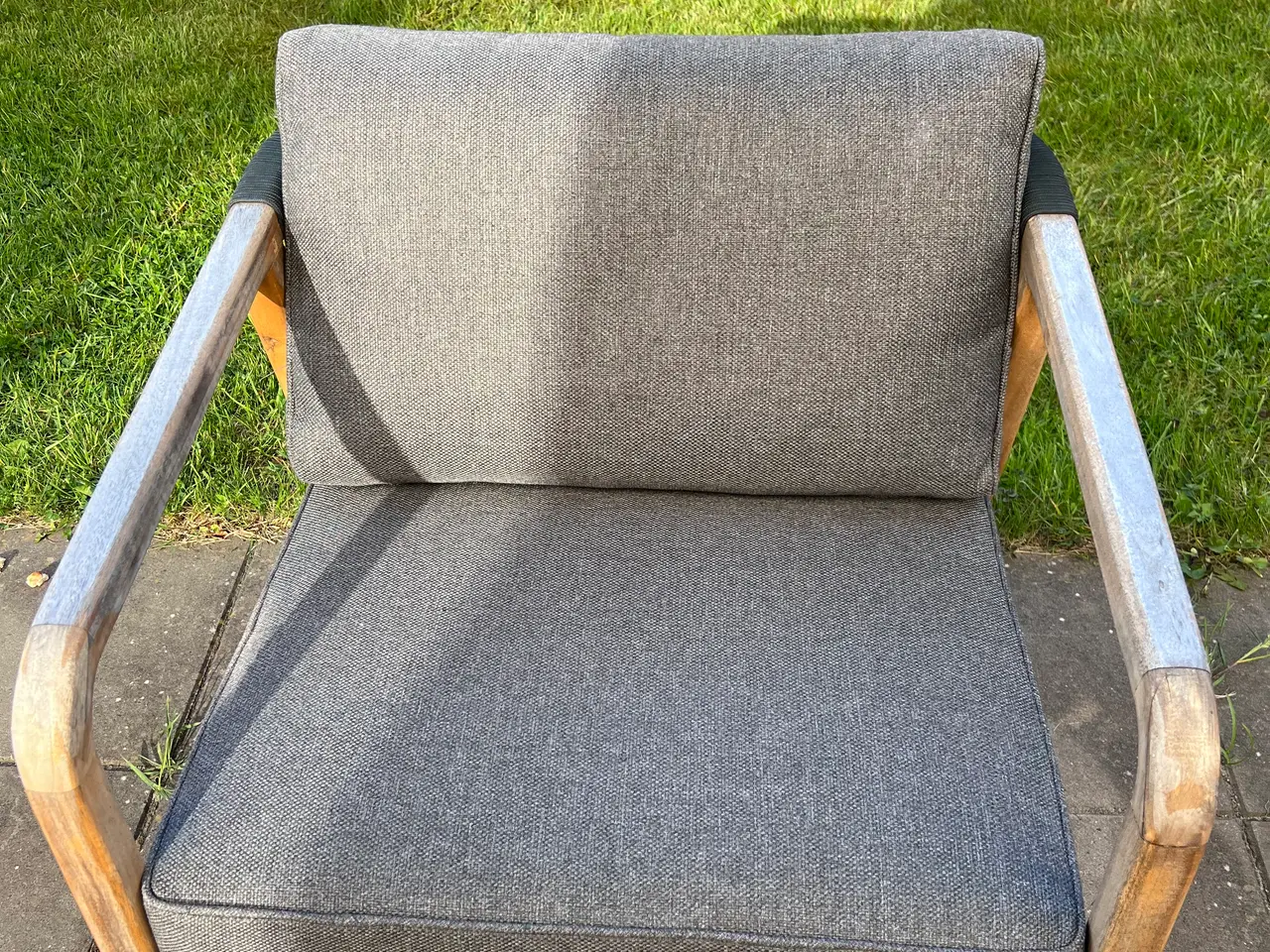 Billede 9 - Havemøbler i træ. 2 personers Sofa + lounge stol