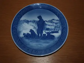 Royal Copenhagen juleplatte 1978