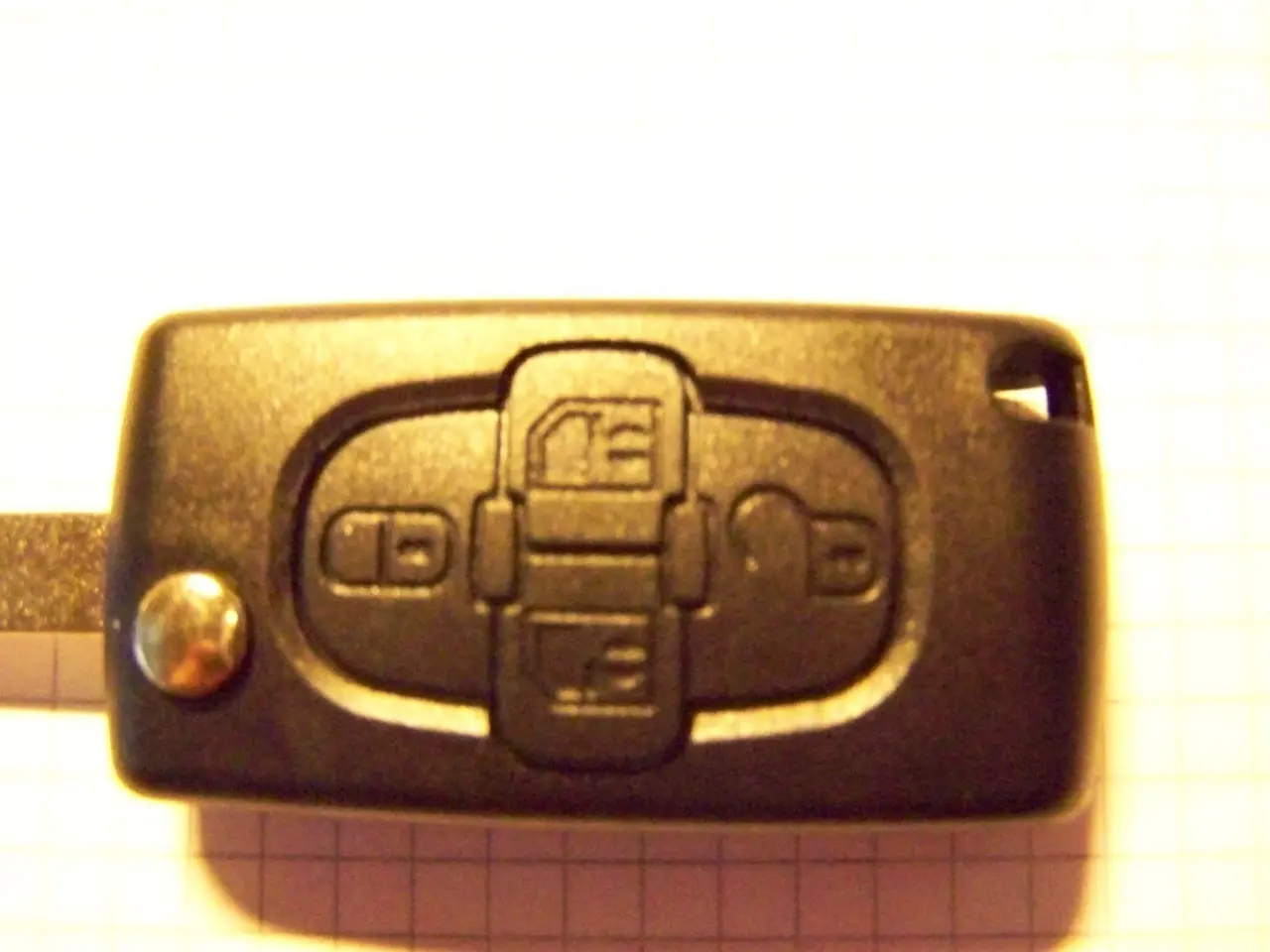 Billede 3 - Flipnøglehus Peugeot / Citroen