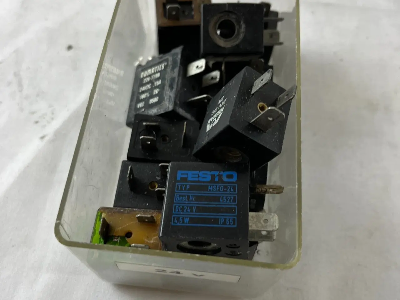 Billede 3 - Solenoid Coil parti Festo Numatics Huba 24VDC