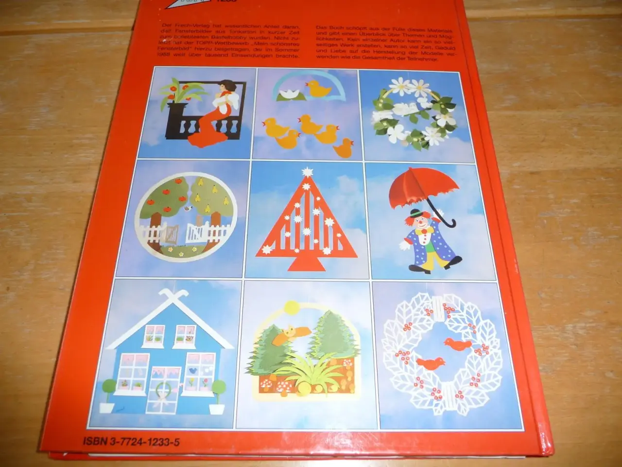 Billede 2 - papirs klip. (fensterbild)
