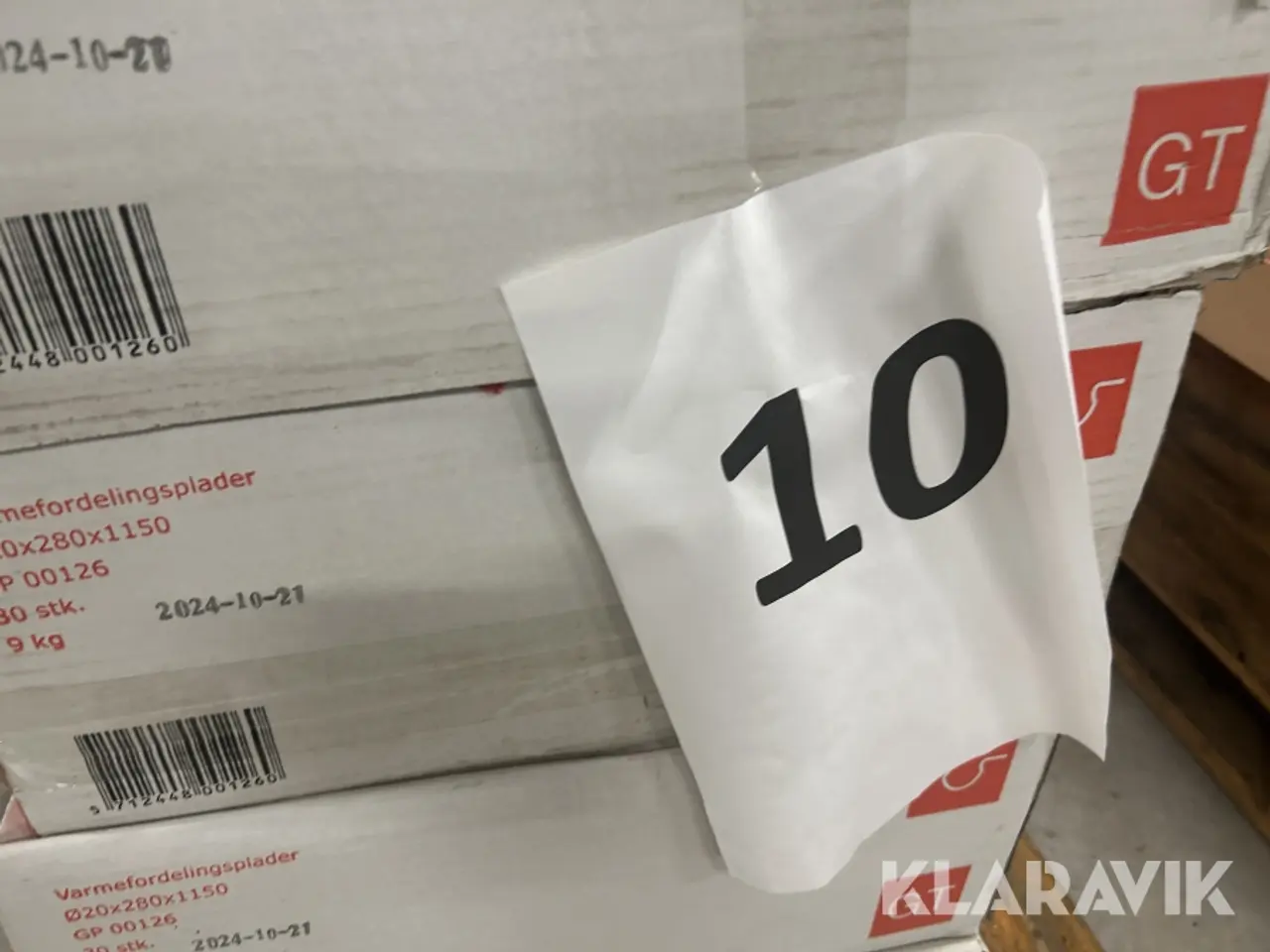 Billede 3 - Varmefordelingsplader GT Ø20 4 kasser 120 Styk