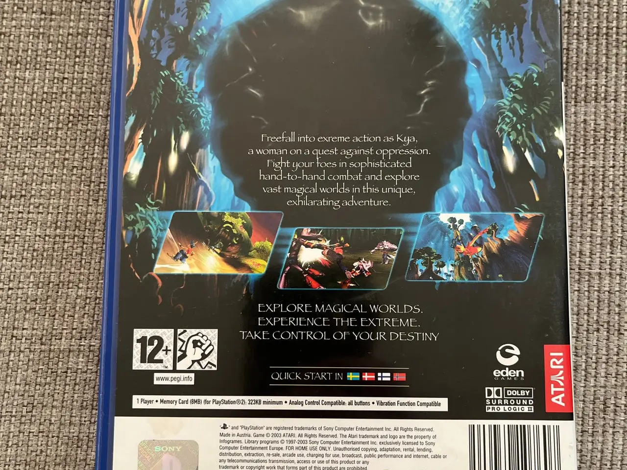 Billede 2 - Atari Kya: Dark Lineage PlayStation 2 spil