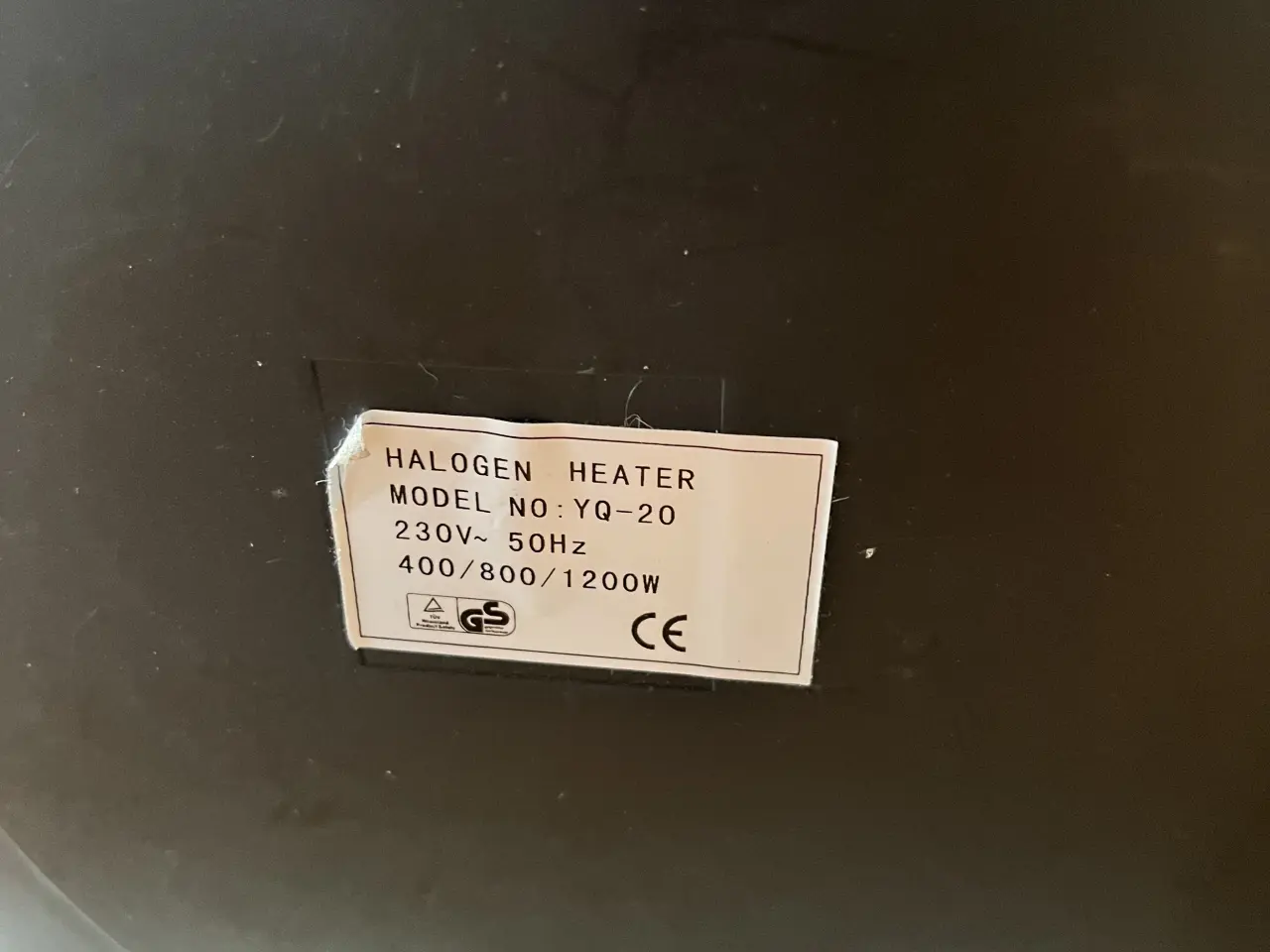 Billede 3 - Elektrisk varmeovn på fod