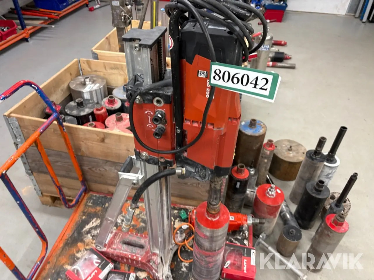 Billede 11 - Diamantkerneboreudstyr Hilti DD 250 og Weka DK 203 med stort parti kernebor