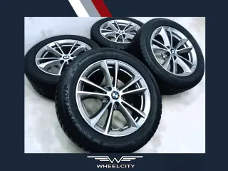 5x112 17" ET27 nav 66,6ø BMW vintersæt inkl.TPMS