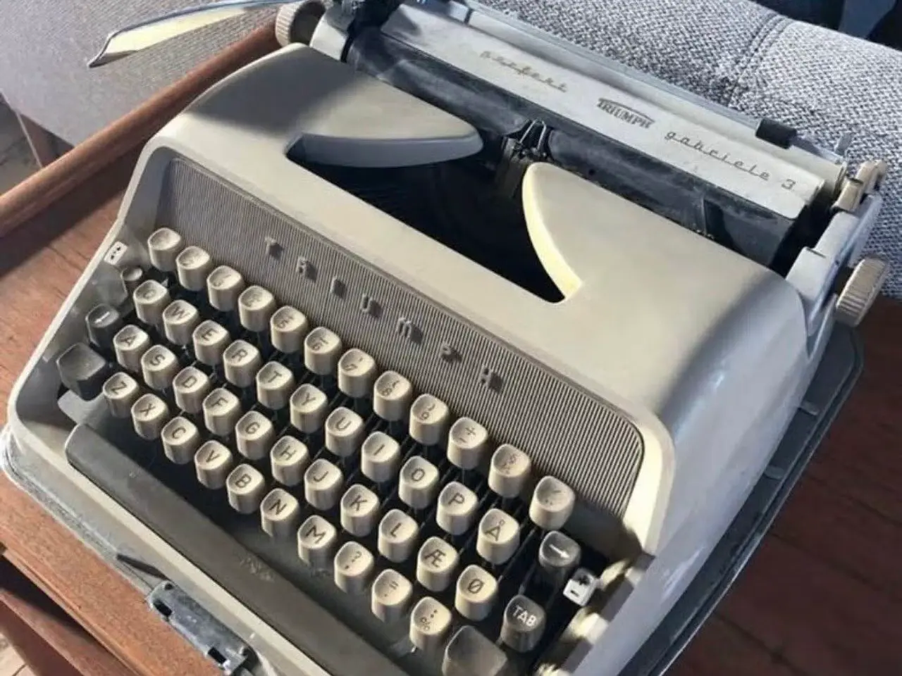 Billede 1 - Vintage skrivemaskine