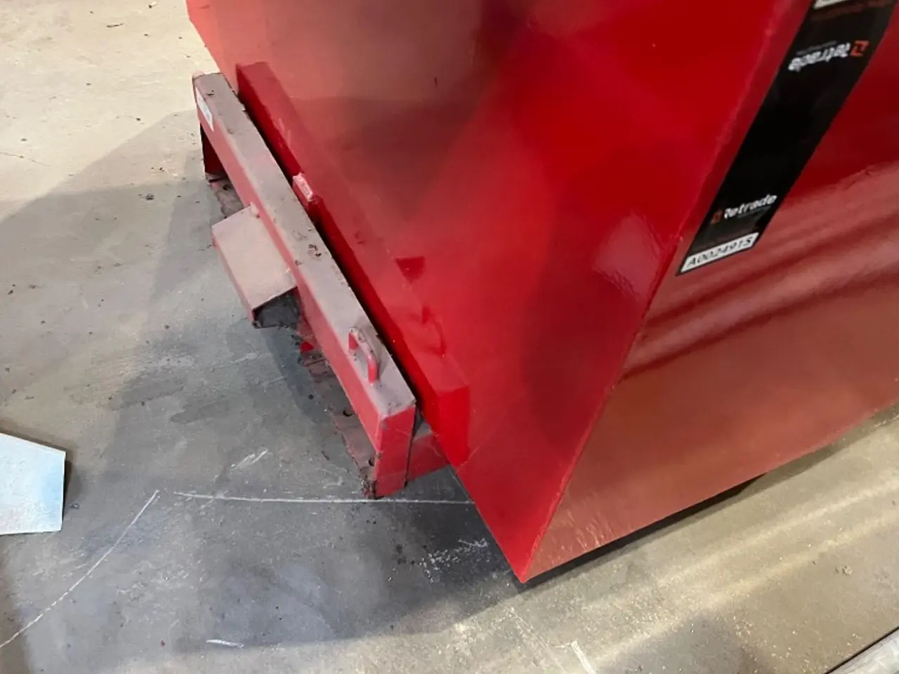Billede 2 - Container Vippe 1,5 X 1,20 Rød