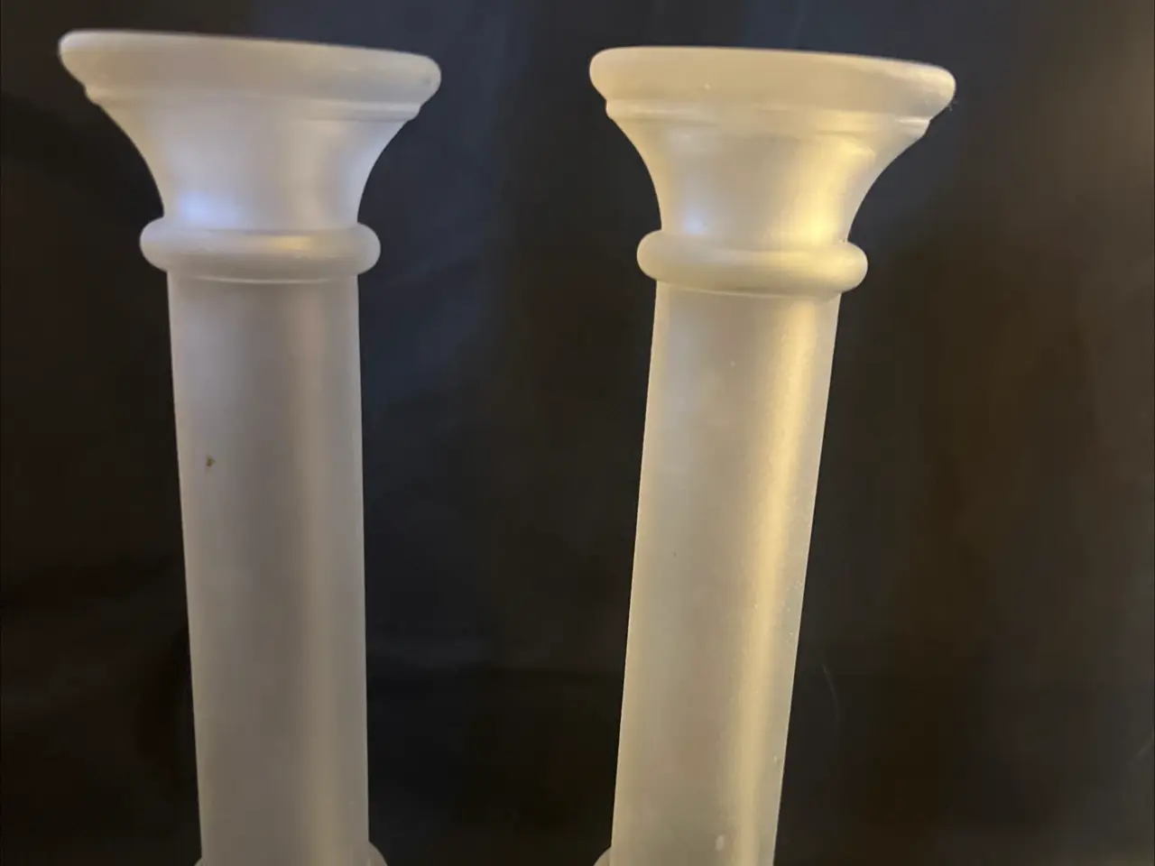 Billede 1 - 2 glas lysestager