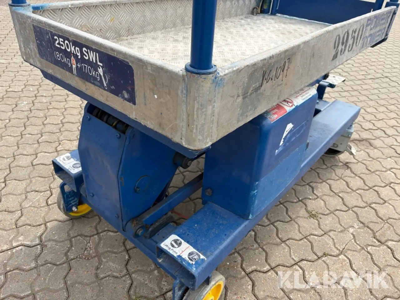 Billede 5 - Sakselift Power Tower 250 kg SWL