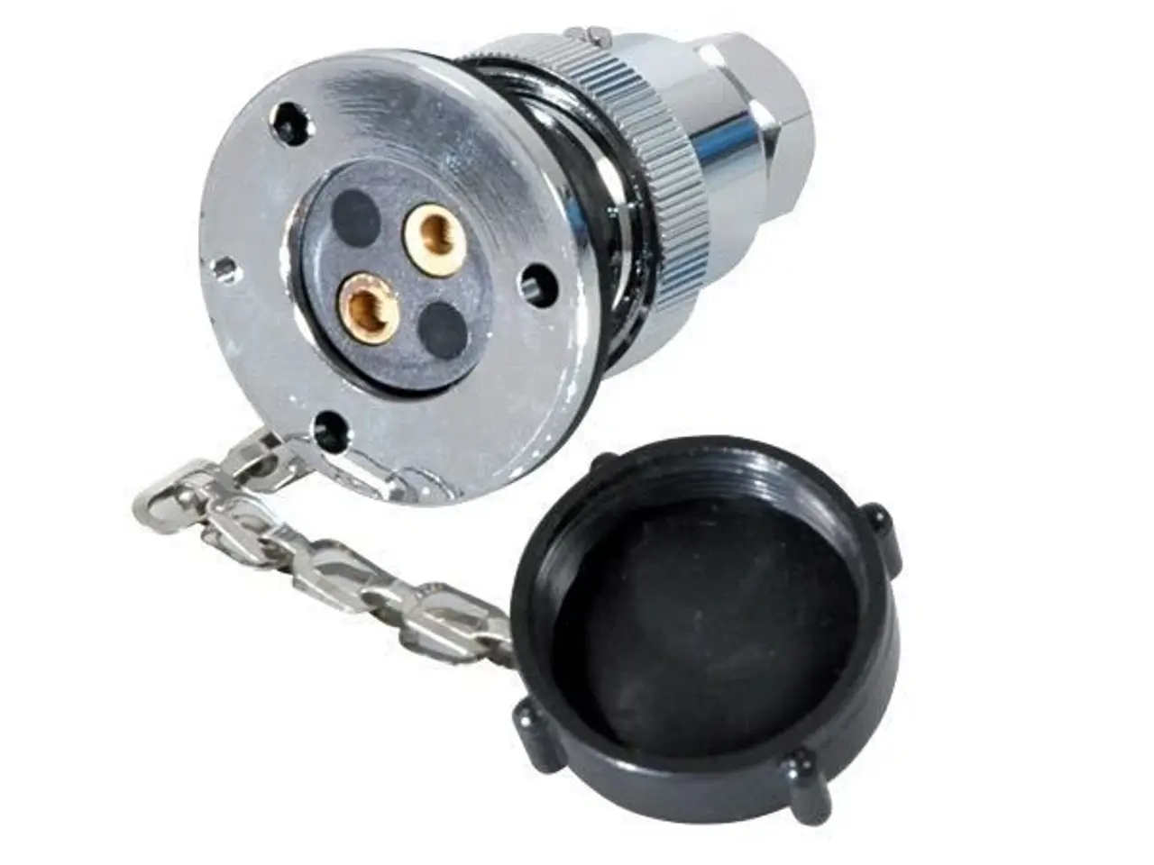 Billede 1 - 2 stk Dækstik 2 poler, 5Amp, 12v - kraftig, Forkro