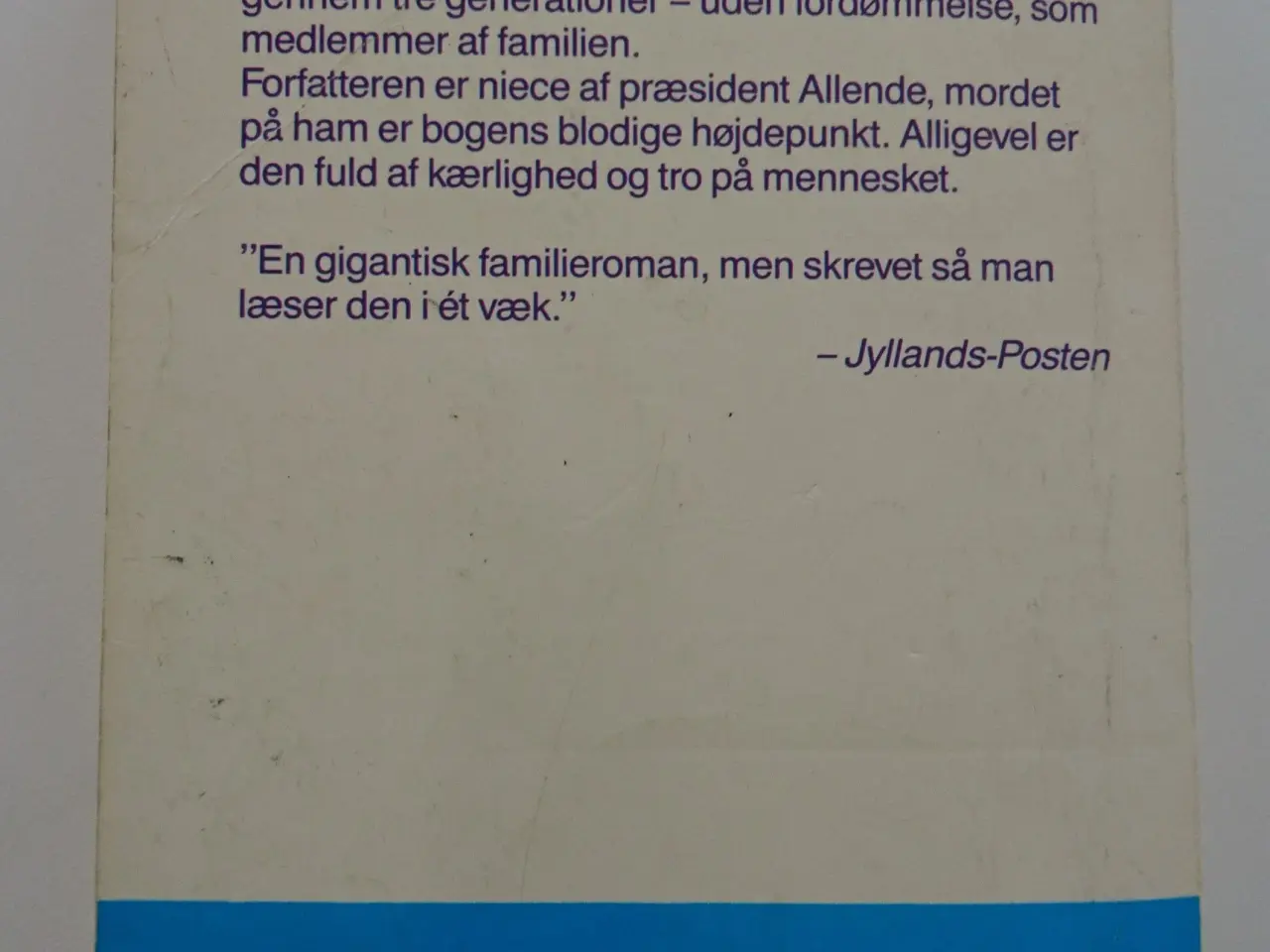 Billede 2 - Åndernes hus. Af Isabel Allende