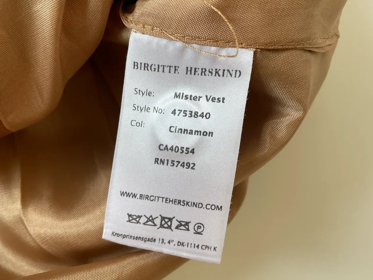 Billede 5 - Birgitte Herskind Mister vest