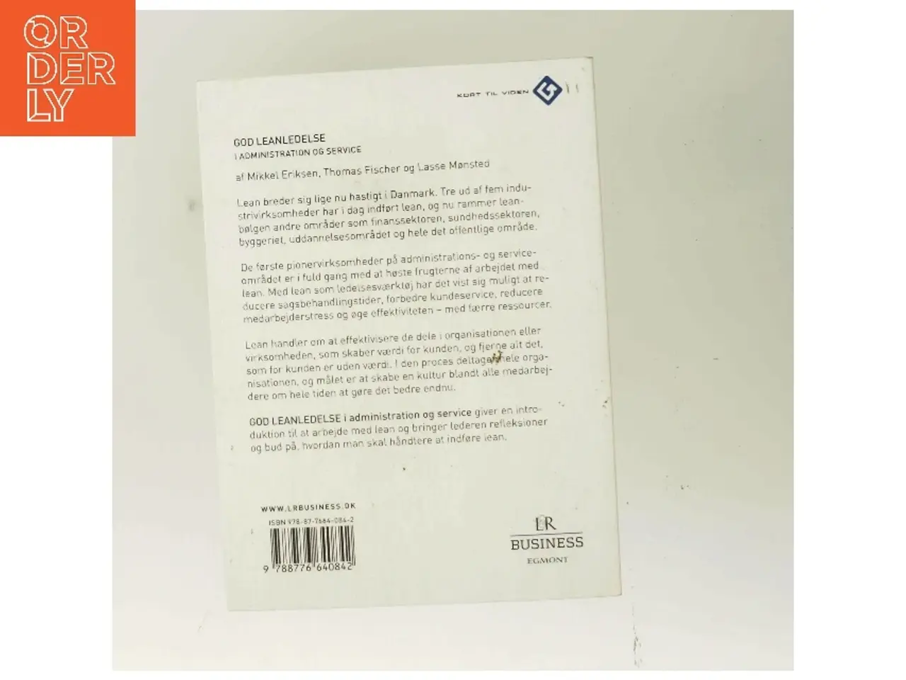 Billede 3 - God leanledelse i administration og service (Bog)