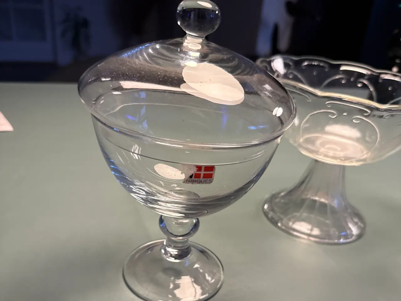 Billede 1 - Glas skåle og pokale.