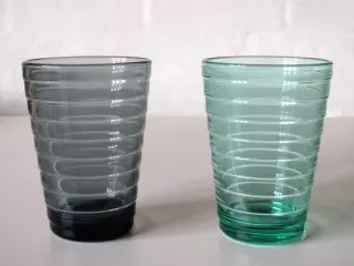 Iittala drikkeglas, 1 gråt Aino Aalto