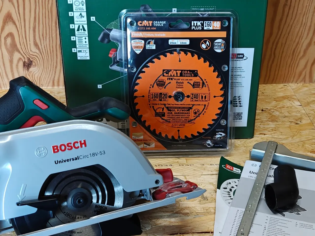 Billede 1 - Bosch UniversalCirc 18v-53 Rundsav (Uden batteri)