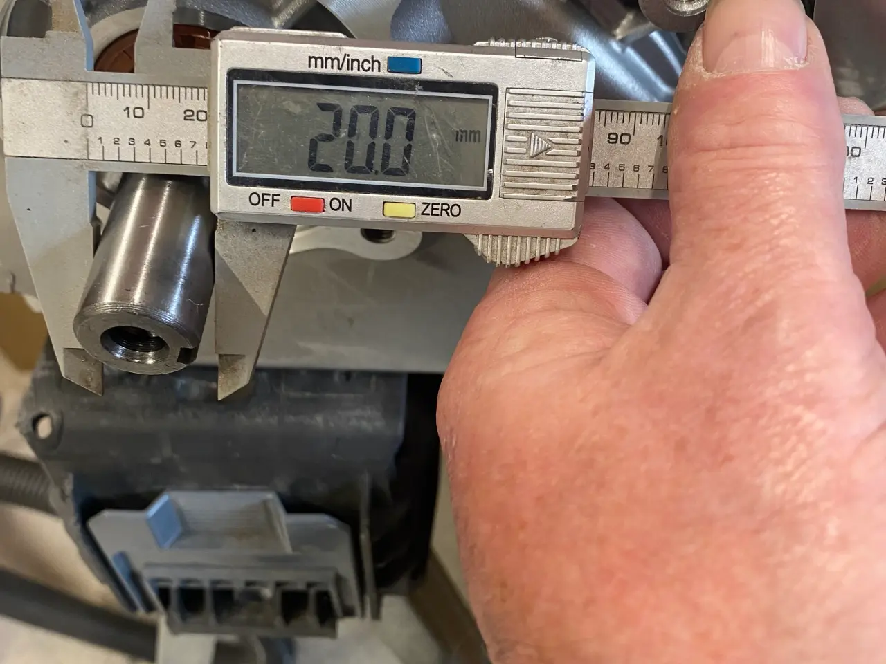 Billede 3 - Motor 7.5 hk benzin ny med vandret Aksel 20 mm