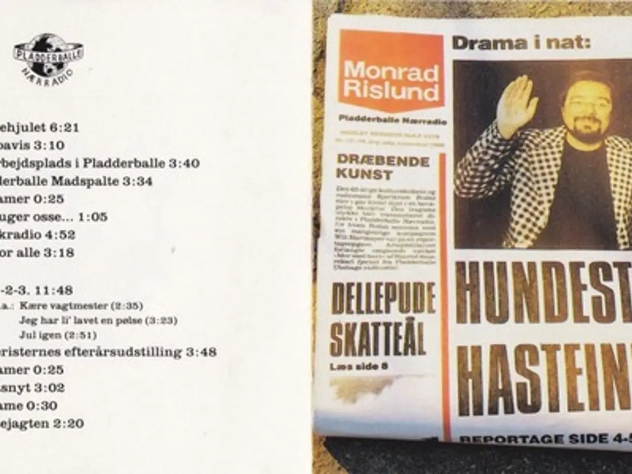 Billede 4 - Monrad & Rislund – Hundestjerner Hasteindlagt – CD